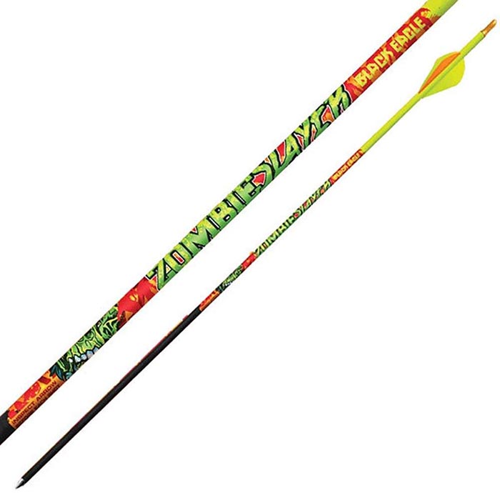 Black Eagle Zombie Slayer .001 Pre Fletched 6 Pack WhaleTales